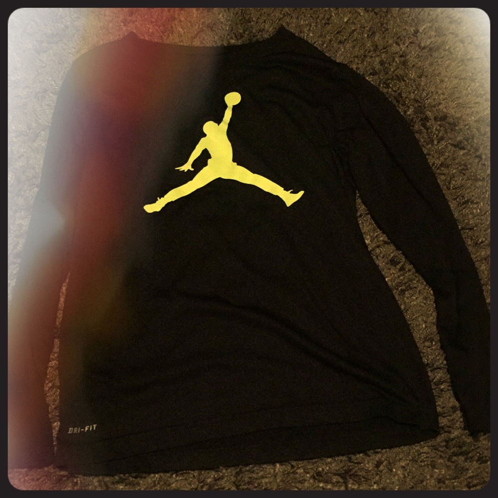 A long sleeve Jordan t shirt